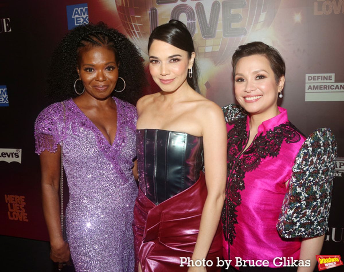 La Chanze, Arielle Jacobs and Lea Salonga at 