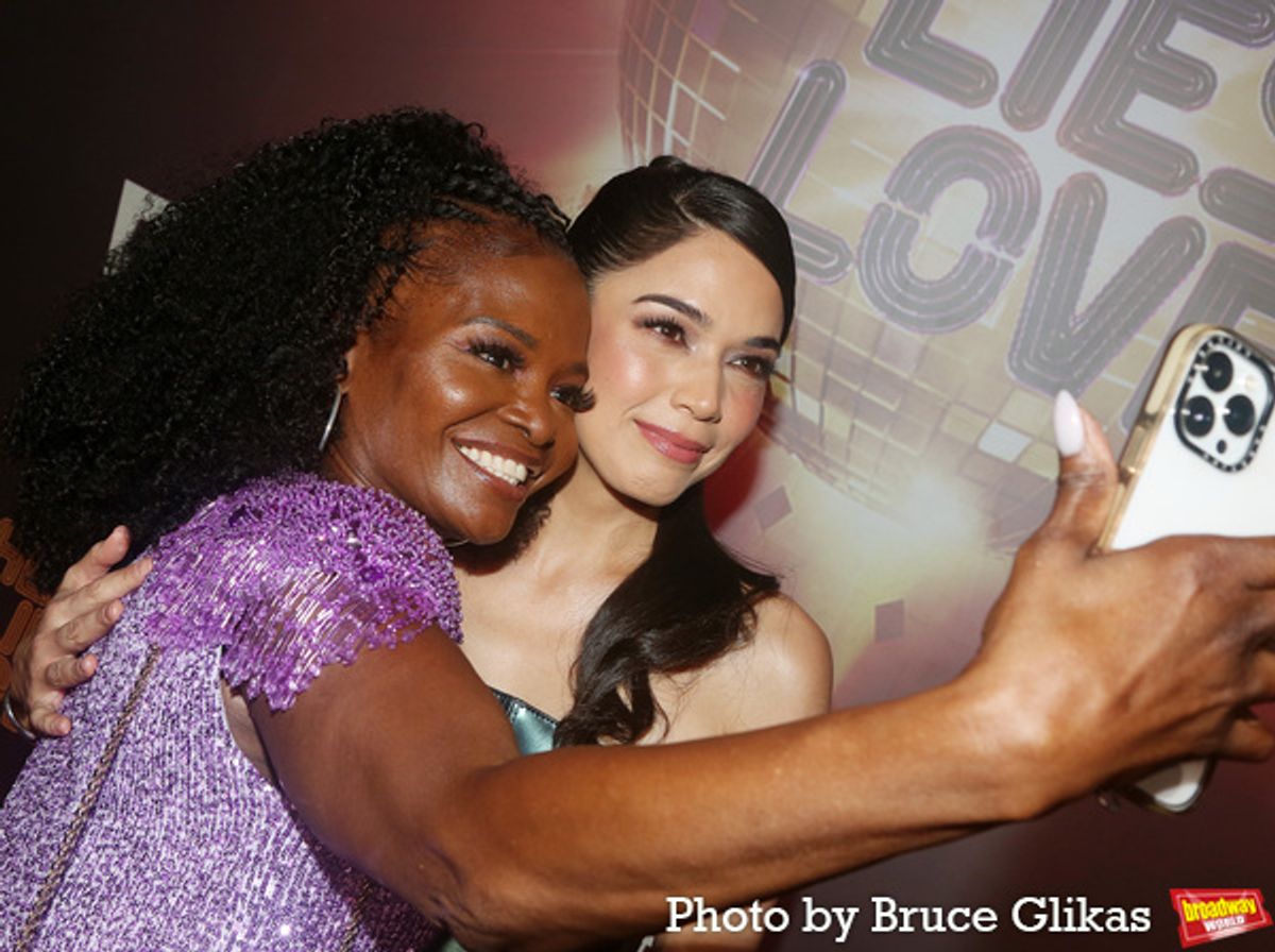 La Chanze and Arielle Jacobs  at 