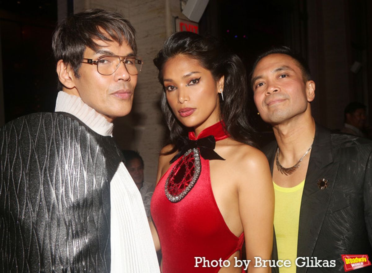 Clint Ramos, Geena Rocero and Jose Llana at 