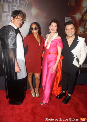 Clint Ramos, H.E.R., Diana DiMenna and Jose Antonio Vargas Photo