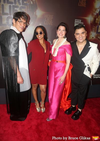 Clint Ramos, H.E.R., Diana DiMenna and Jose Antonio Vargas Photo