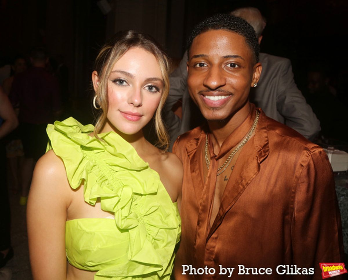 Danielle Rose Russell and Myles Frost at 