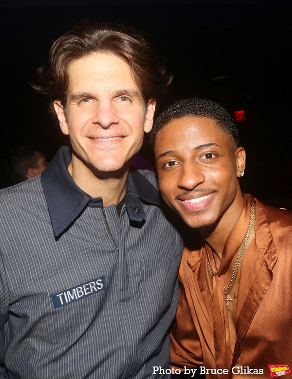 Alex Timbers and Myles Frost at 