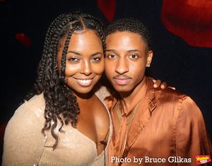 Adrienne Warren and Myles Frost @ BroadwayWorld Adrienne Warren and Myles Frost Photo