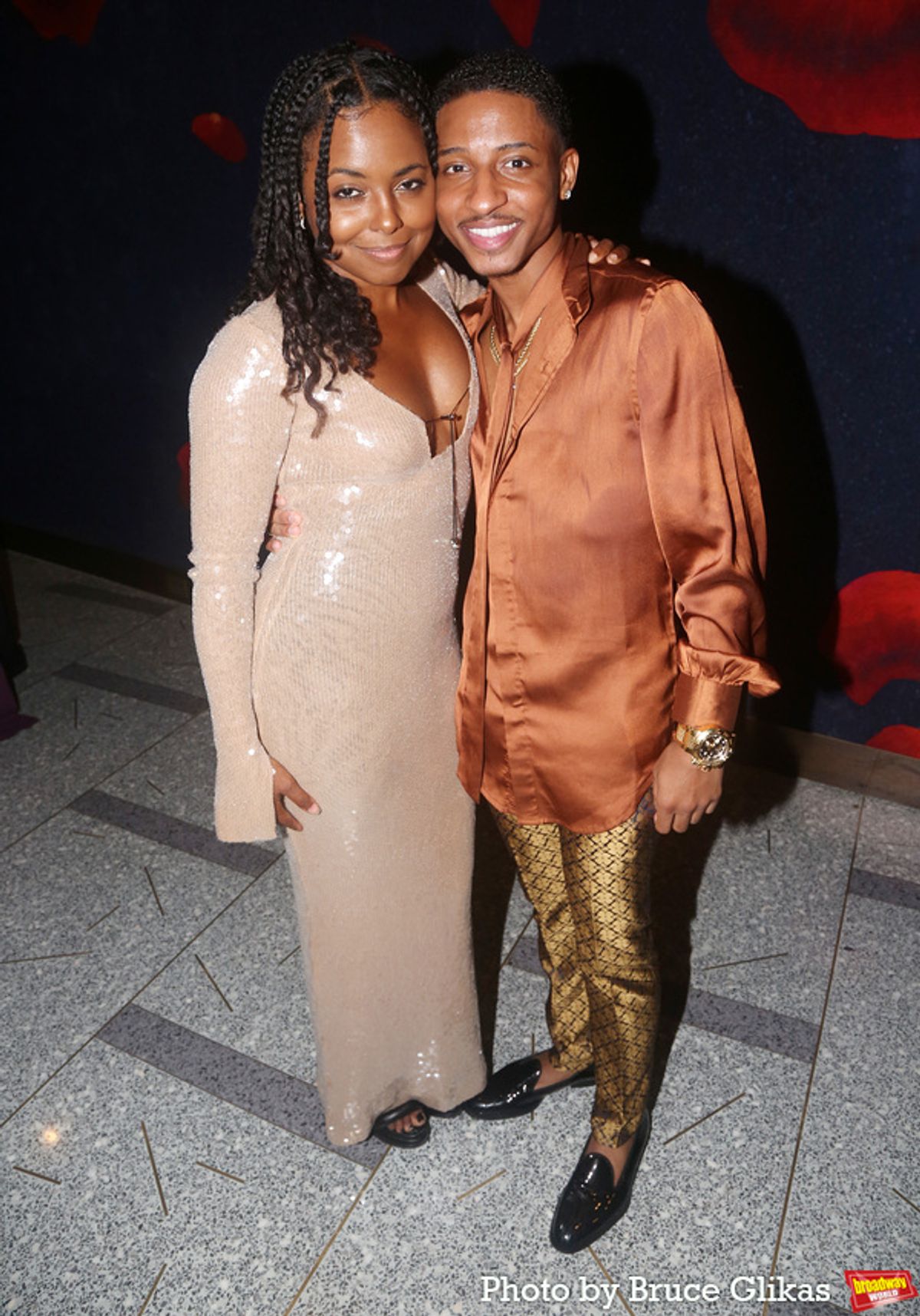 Adrienne Warren and Myles Frost at 