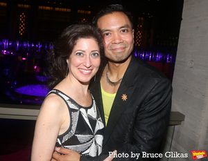 Jennifer Joel and Jose Llana @ BroadwayWorld Jennifer Joel and Jose Llana Photo