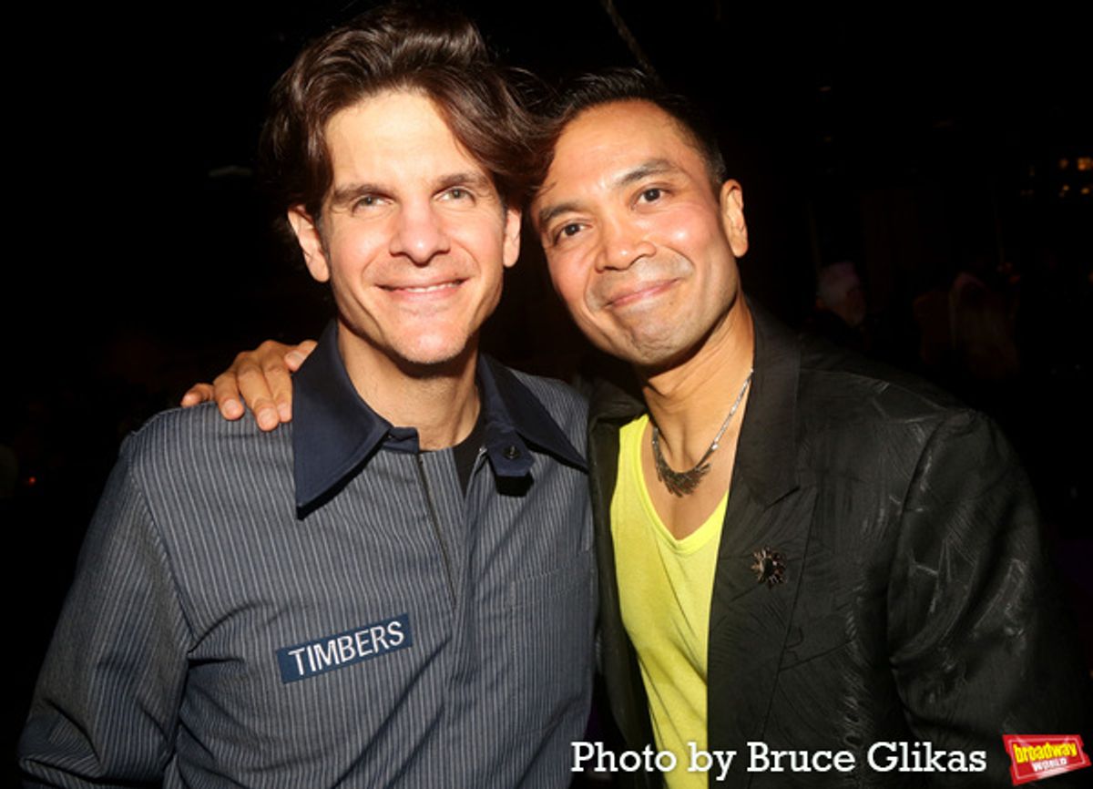 Alex Timbers and Jose Llana at 