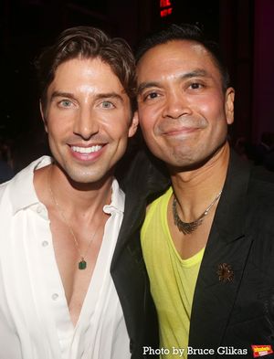 Nick Adams and Jose Llana @ BroadwayWorld Nick Adams and Jose Llana Photo