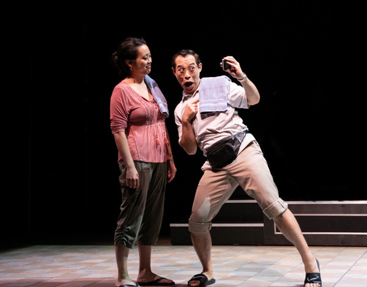 Brooke Ishibashi and Joe Ngo  at 