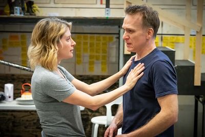 Caissie Levy and Jamie Parker Photo