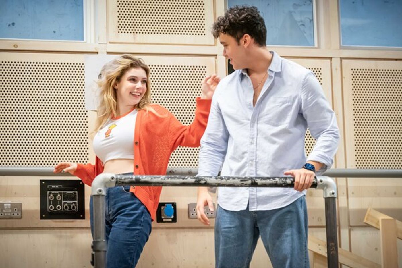 Photos: First Look at Caissie Levy, Jamie Parker and More in Rehearsal for NEXT TO NORMAL at Donmar Warehouse  Image