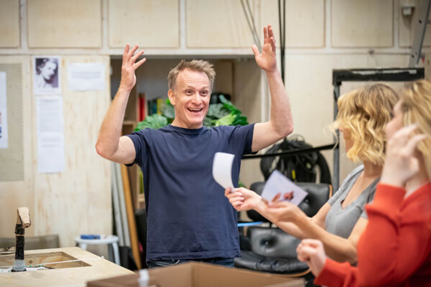 Photos: First Look at Caissie Levy, Jamie Parker and More in Rehearsal for NEXT TO NORMAL at Donmar Warehouse  Image