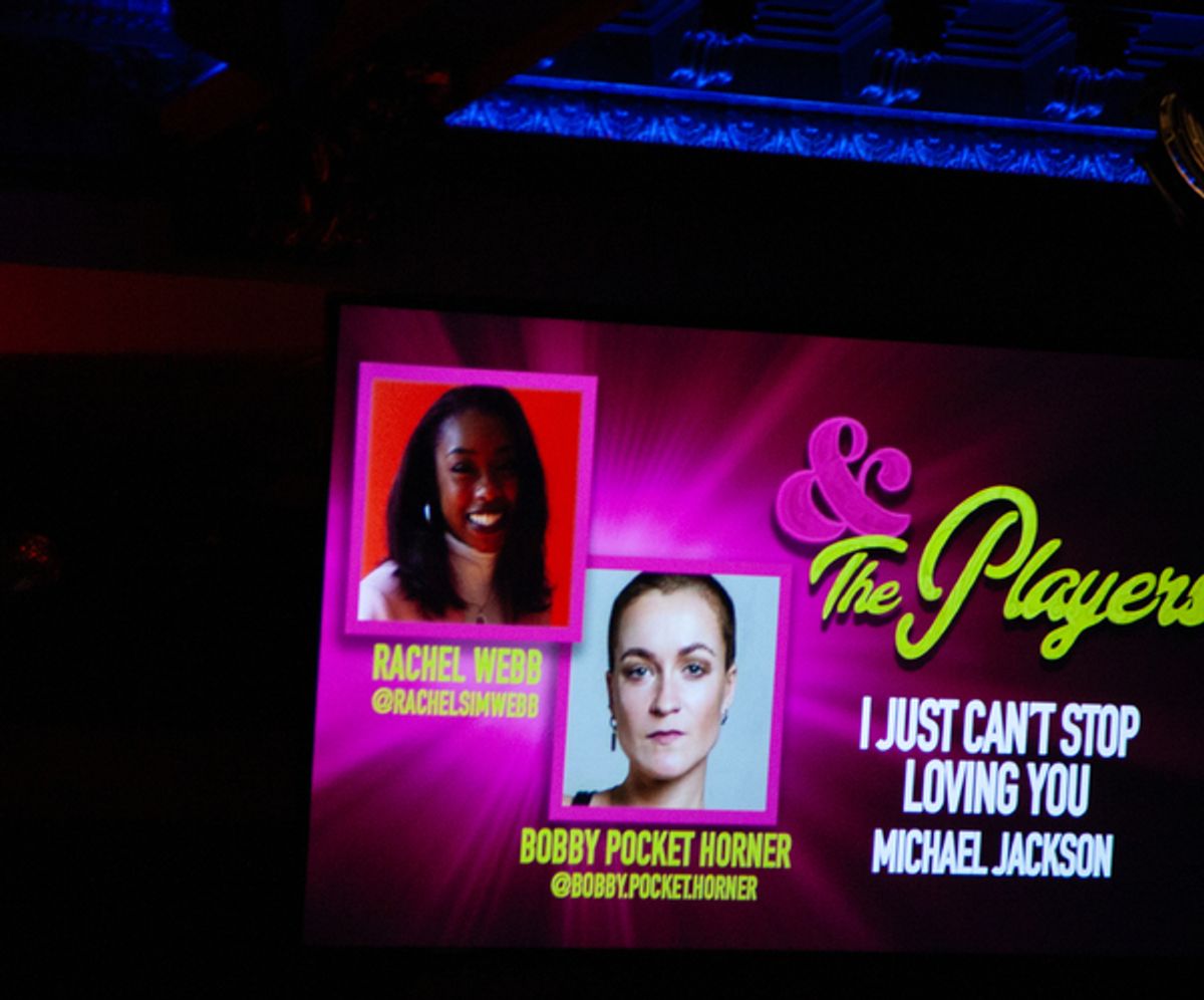 Rachel Webb and Bobby 'Pocket' Horner at 