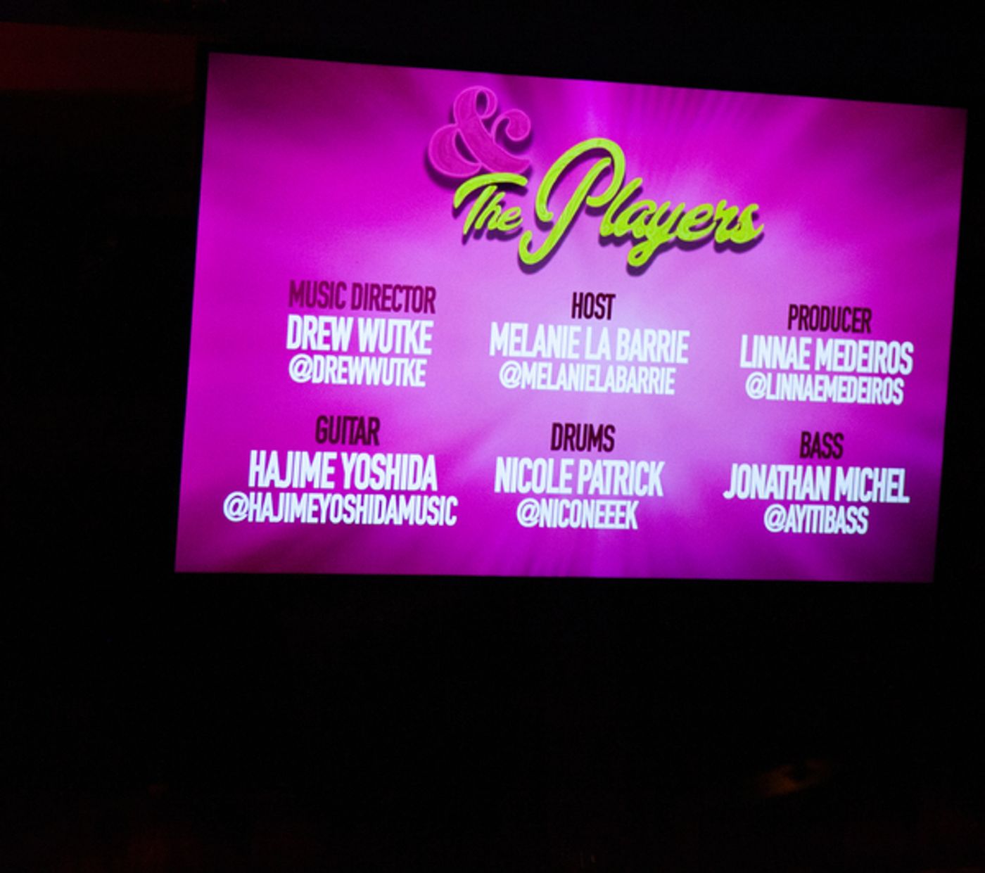 Photos: & THE PLAYERS Puts Ensemble And Understudies In The Light  Image