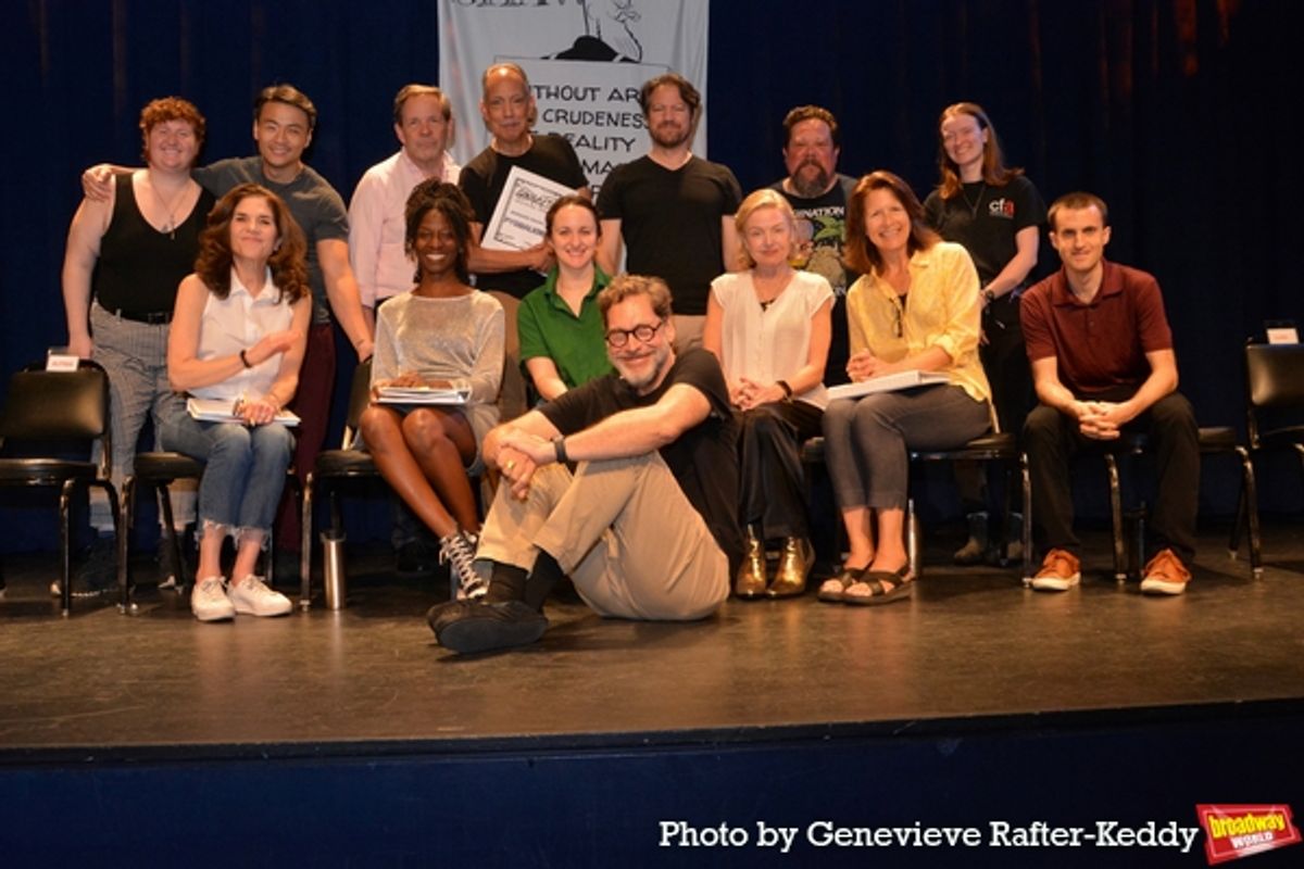 David Staller, Carson Ferguson, Hailey Delaney and Sean Bertrand join with tonight's cast-David Lee Huynh, Thomas Jay Ryan, Thom Sesma, Robert Petkoff, Justin Squigs Robertson, Laura Patinkin, Shavanna Calder, Kate Hamill, Alison Fraser and Jennifer van Dyck at 