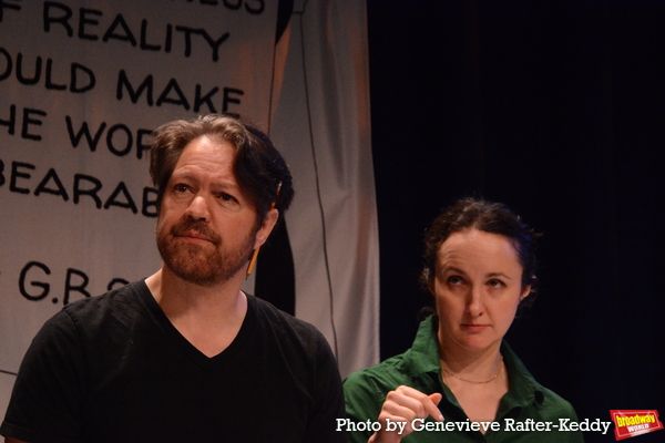 Robert Petkoff and Kate Hamill Photo