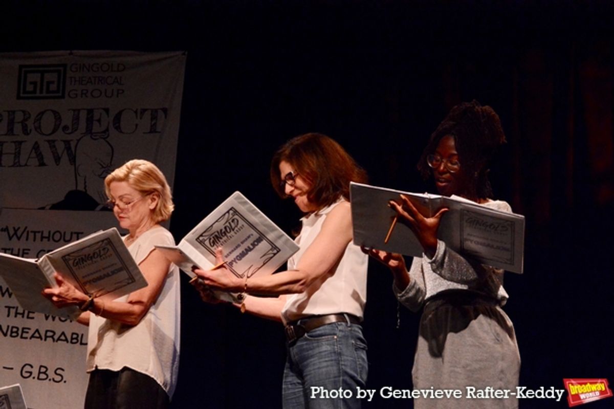 Alison Fraser, Laura Patinkin and Shavanna Calder at 