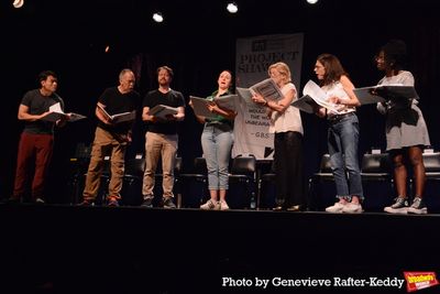 David Lee Huynh, Thom Sesma. Robert Petkoff, Kate Hamill, Alison Fraser, Laura Patink Photo