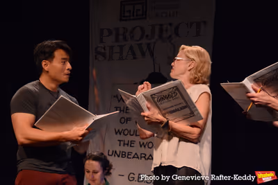 David Lee Huynh and Alison Fraser Photo