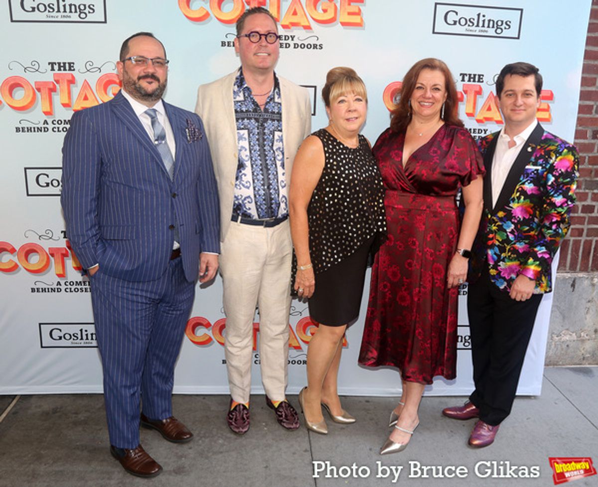 Producers Carl D. White, Gregory Rae, Victoria Lang, Tracey McFarland and Ryan Bogne at 