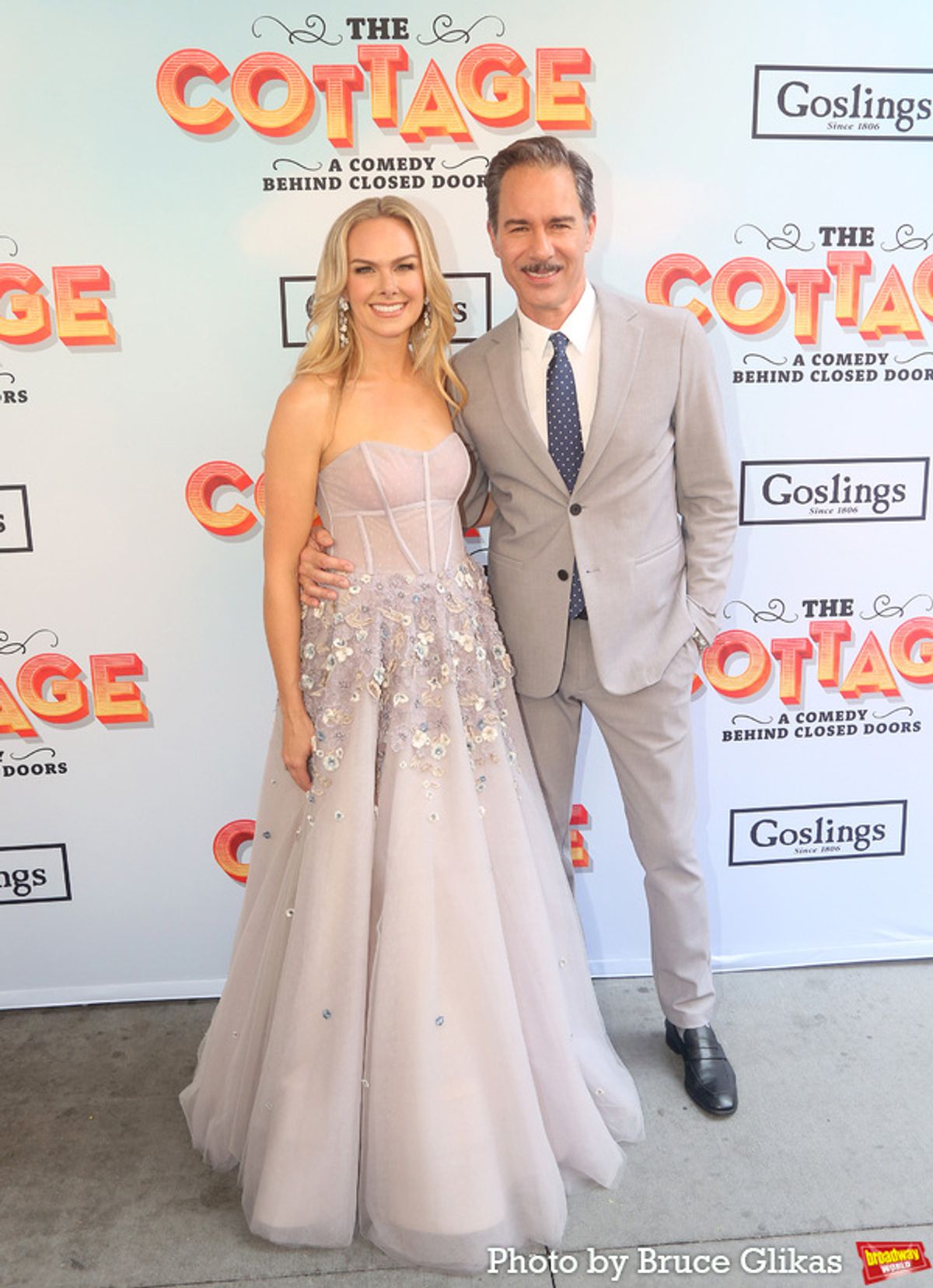 Laura Bell Bundy and Eric McCormack  at 