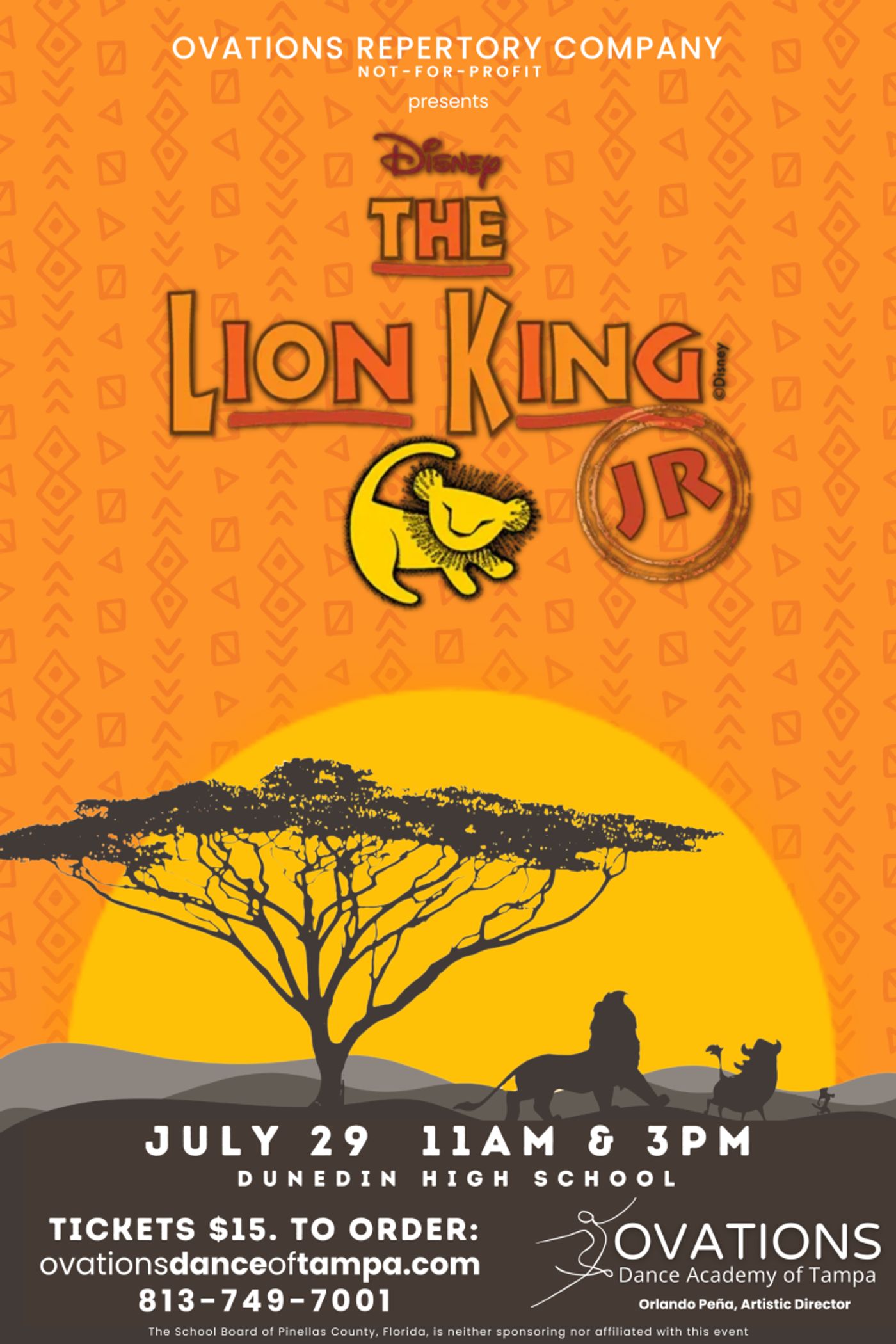 Previews: LION KING JR at Ovations Dance Repertory Company  Image