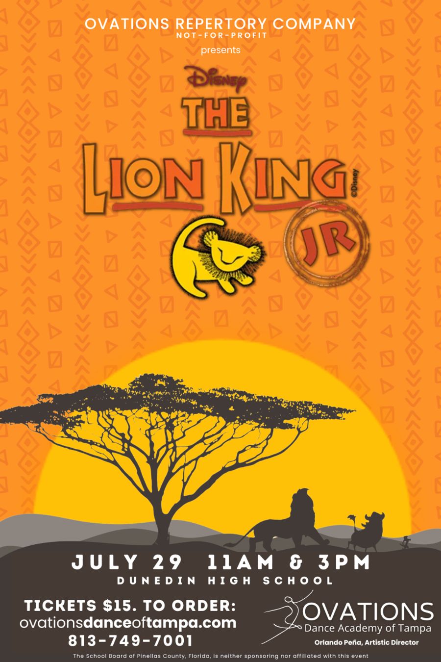 Previews: LION KING JR at Ovations Dance Repertory Company Image