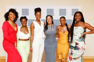 Christiana Clark, Brittany Bellizeare, Renita Lewis, Ciara Monique, Erica Matthews, T Photo