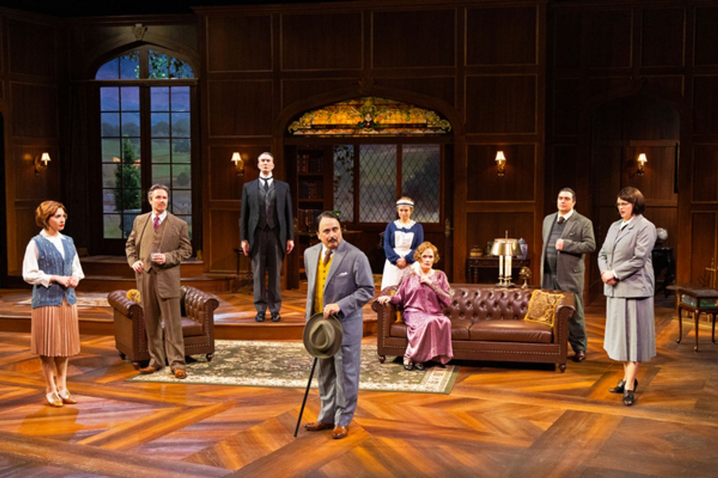 Photos: First Look at Agatha Christie's THE MURDER OF ROGER ACKROYD at Alley Theatre  Image
