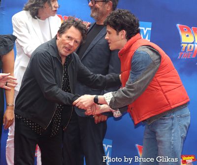 Michael J. Fox and Casey Likes  Photo