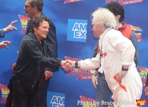 Michael J. Fox and Roger Bart @ BroadwayWorld Michael J. Fox and Roger Bart Photo
