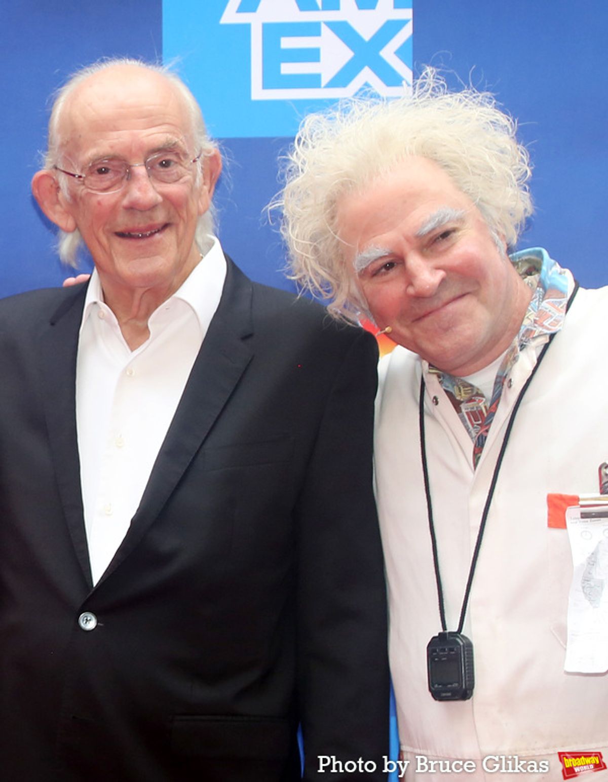 Christopher Lloyd and Roger Bart  at 