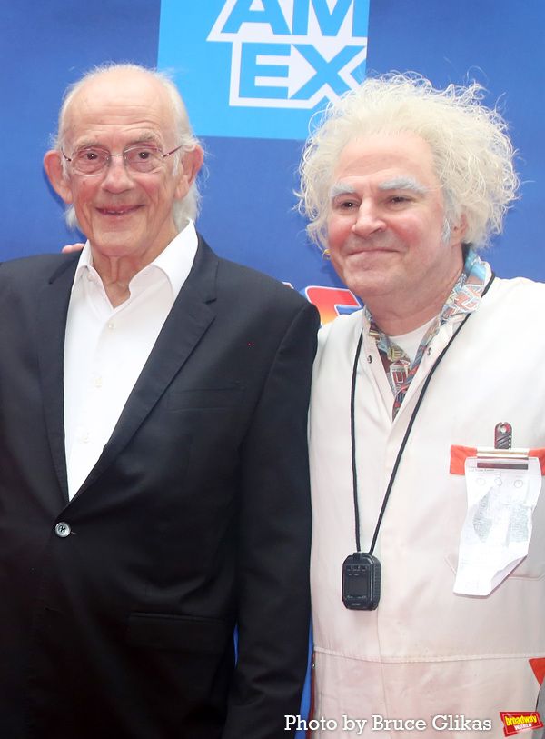 Christopher Lloyd and Roger Bart  Photo