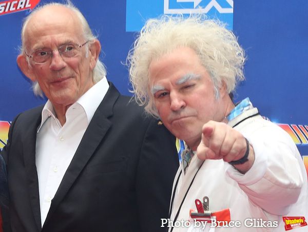 Christopher Lloyd and Roger Bart  Photo