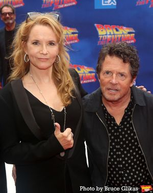 Lea Thompson and Michael J. Fox @ BroadwayWorld Lea Thompson and Michael J. Fox Photo