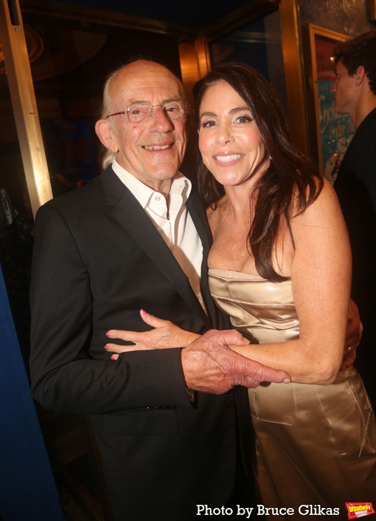 Christopher Lloyd and Lisa Lloyd at 