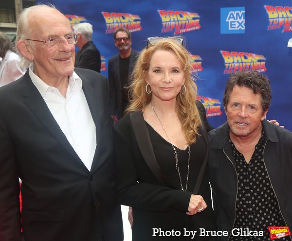 Christopher Lloyd, Lea Thompson and Michael J. Fox  Photo