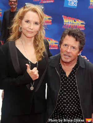 Lea Thompson and Michael J. Fox  Photo
