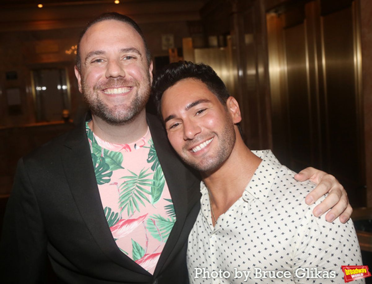 Dave Quinn and Tommy Bracco at 