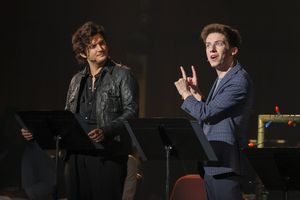 Andrew Barth Feldman and Alex Boniello @ BroadwayWorld Andrew Barth Feldman and Alex Boniello Photo