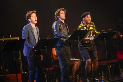 Andrew Barth Feldman, Alex Boniello,  Terrance Johnson Photo