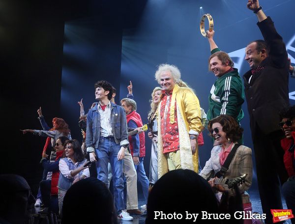 Jelani Remy, Hugh Coles, Casey Likes, Roger Bart, Liana Hunt, and Nathaniel Hackmann  Photo
