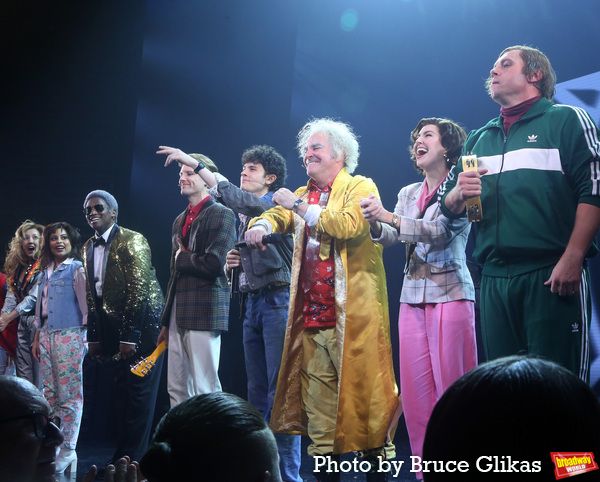 Jelani Remy, Hugh Coles, Casey Likes, Roger Bart, Liana Hunt, and Nathaniel Hackmann  Photo