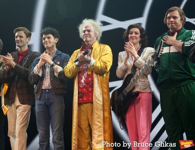 Jelani Remy, Hugh Coles, Casey Likes, Roger Bart, Liana Hunt, and Nathaniel Hackmann  Photo