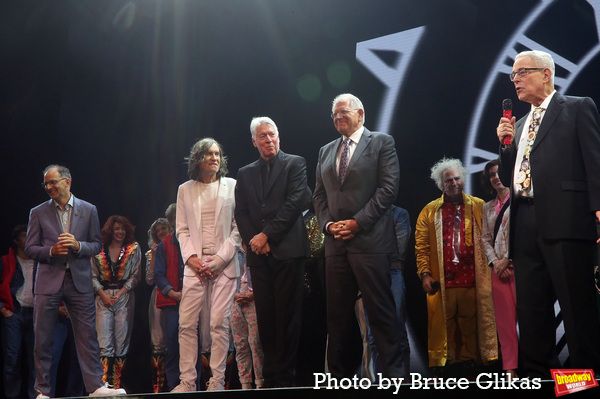 John Rando, Glen Ballard, Alan Silvestri, Robert Zemeckis and Bob Gale Photo