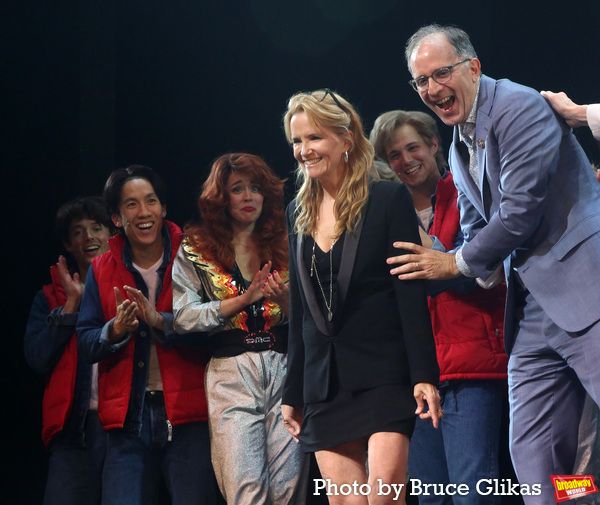 Lea Thompson and John Rando Photo