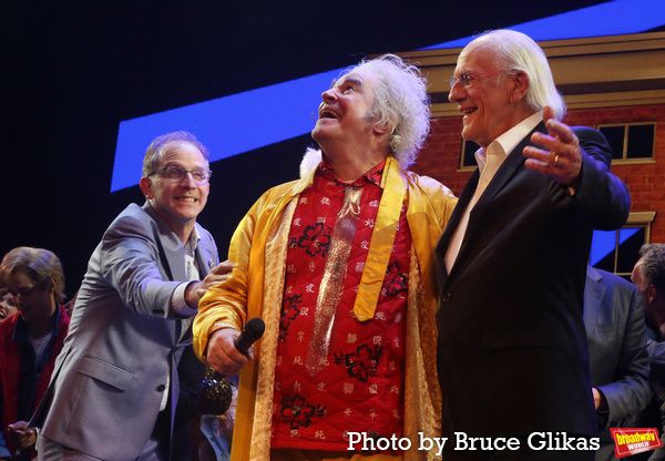 John Rando, Roger Bart and Christopher Lloyd Photo
