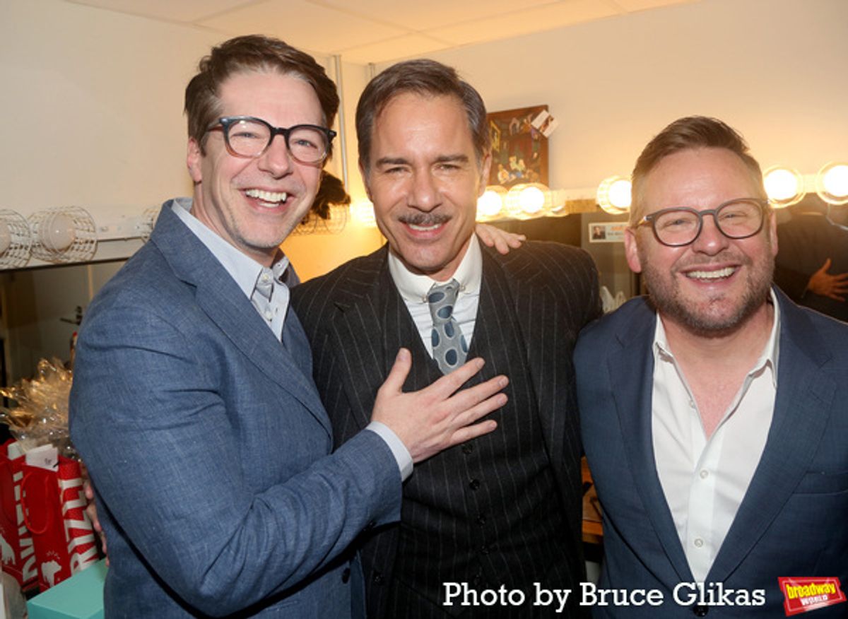 Sean Hayes and Eric McCormack at 