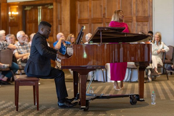Photos: Edward W. Hardy, Marsha Thompson, Phillip Bullock, Sasha Ono, And Kyle P. Walker In TEA & SYMPHONY At The Pocono Mountains Music Festival  Image