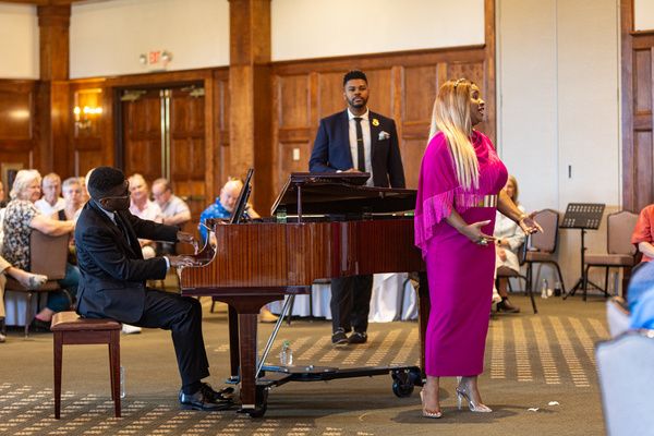 Photos: Edward W. Hardy, Marsha Thompson, Phillip Bullock, Sasha Ono, And Kyle P. Walker In TEA & SYMPHONY At The Pocono Mountains Music Festival  Image